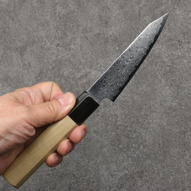 Seisuke VG10 Damasco Kiritsuke Petty, Utilitario 105mm Mango de Magnolia - Japanny-SP