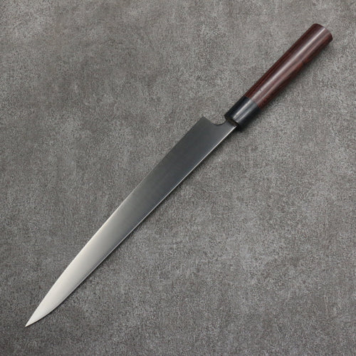 Seisuke SRS13 Migaki Finished Sujihiki  270mm Rosewood (Ferrule: Black Pakka Wood) Handle 