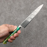 Sakai Takayuki Gran Chef SP Uddeholm Acero Inoxidable Sueco Petty-Utilitario para Salmon 150mm Mango de SP Tipo III (Jungla) - Japanny-SP