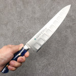 Sakai Takayuki Gran Chef SP Uddeholm Acero Inoxidable Sueco Gyuto Salmon 210mm Mango de SP Tipo III (Oceano) - Japanny-SP