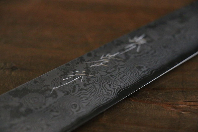 Sakai Takayuki Acero de Plata No.3 Damasco Sujihiki  270mm - Japanny-SP