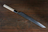 Sakai Takayuki Acero de Plata No.3 Damasco Kengata Yanagiba  270mm - Japanny-SP