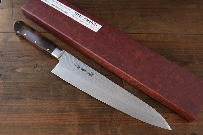 Sakai Takayuki VG10 Damasco de 17 Capas Gyuto  240mm - Japanny-SP