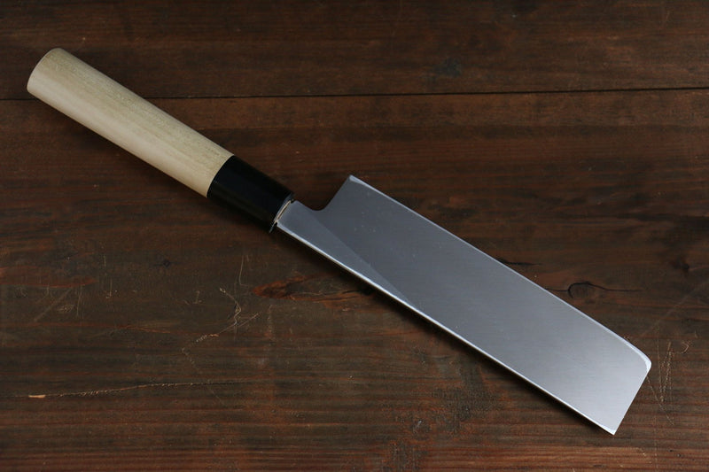 Sakai Takayuki INOX Molibdeno Usuba  210mm Mango de Magnolia - Japanny-SP