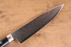 Seisuke Saiun VG10 Damasco Gyuto  200mm Mango de Micarta Negra - Japanny-SP