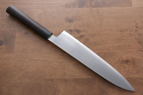 Jikko Acero Blanco No.2 Gyuto 240mm Mango de Shitan - Japanny-SP