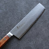 Sakai Takayuki VG5 Martillado Nakiri  180mm Mango de Madera de Pakka Cafe - Japanny-SP