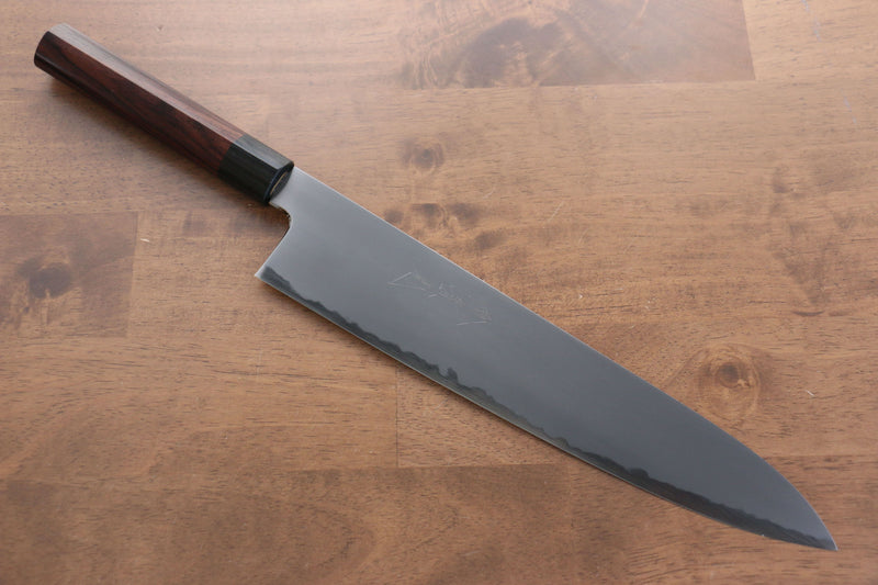 Jikko Acero Blanco No.2 Gyuto 300mm Mango de Shitan - Japanny-SP