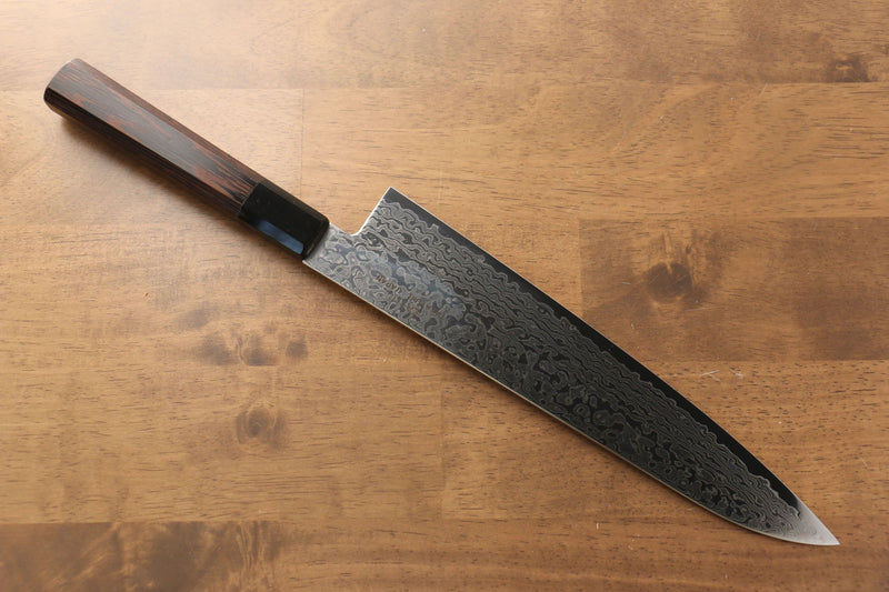 Sakai Takayuki Galaxia ZA-18 Damasco Gyuto  240mm Mango de Wenge - Japanny-SP