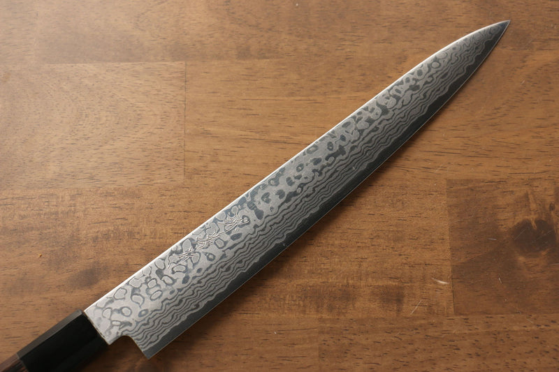 Sakai Takayuki Galaxia ZA-18 Damasco Sujihiki  240mm Mango de Wenge - Japanny-SP