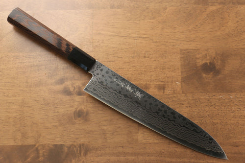 Sakai Takayuki Galaxia ZA-18 Damasco Gyuto  210mm Mango de Wenge - Japanny-SP