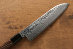 Sakai Takayuki Galaxia ZA-18 Damasco Santoku  180mm Mango de Wenge - Japanny-SP