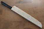 Sakai Takayuki Genbu Acero Azul No.2 Honyaki Terminado de Espejo Sakimaru Yanagiba  300mm Mango de Madera de ebano Con funda - Japanny-SP