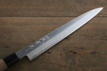 Shigeki Tanaka Acero de Plata No.3 Yanagiba  240mm Mango de Nogal - Japanny-SP