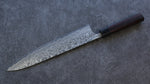 Nao Yamamoto SG2 Damasco Negro Gyuto  270mm Mango de Shitan - Japanny-SP