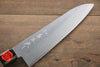 Shigeki Tanaka Acero de Plata No.3 Nashiji Gyuto 180mm Mango de Nogal - Japanny-SP