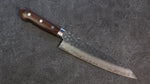 Seisuke Acero Sueco Martillado Gyuto  180mm Mango de Caoba - Japanny-SP