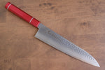 Sakai Takayuki VG10 Damasco de 33 Capas Gyuto  240mm Mango de Laquerado de arce vivo (Kouseki) - Japanny-SP