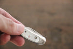 Moki Mini Pendant Pocket Knife w/ White Mother of Pearl and Abalone Circles - Japanny-SP