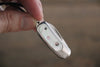 Moki Mini Pendant Pocket Knife w/ White Mother of Pearl and Abalone Circles - Japanny-SP