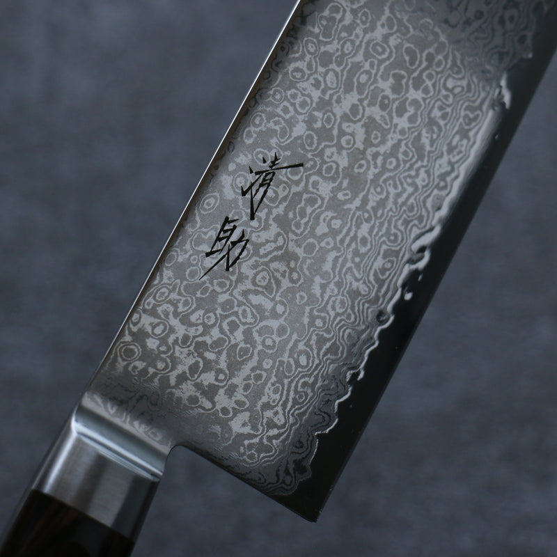 Seisuke VG10 de 33 Capas Damasco Nakiri  165mm Mango de Madera de Pakka Cafe - Japanny-SP