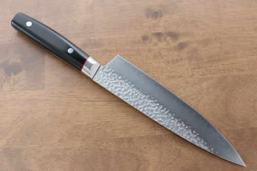 Seisuke PRO-J VG10 Martillado Gyuto  200mm Mango de Micarta Negra - Japanny-SP