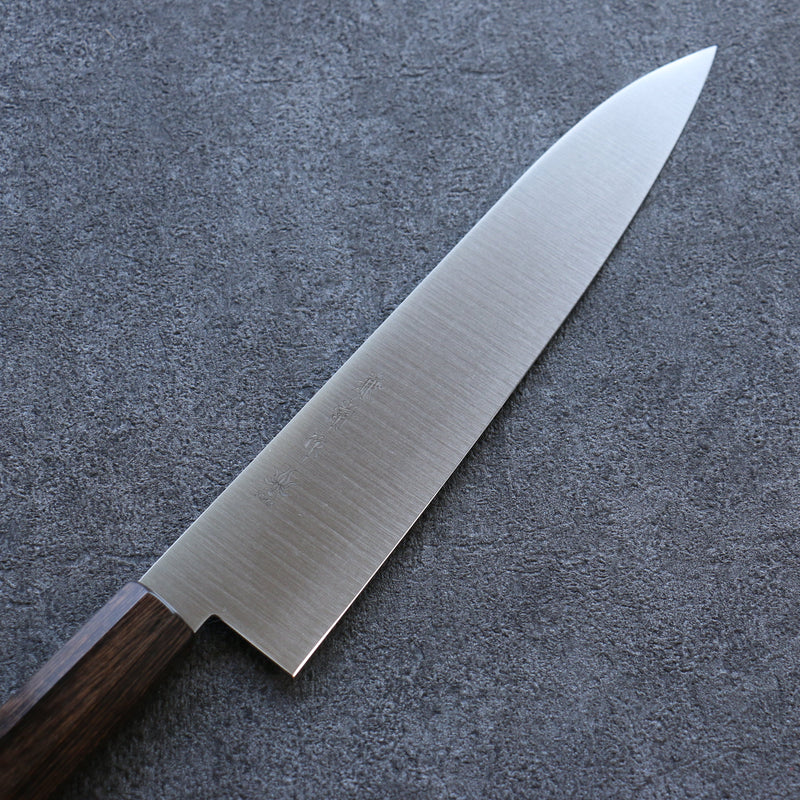 Kanetsune Ichizu VG10 Gyuto  210mm Mango de Madera de Pakka Cafe - Japanny-SP