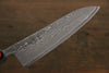 Shigeki Tanaka SG2 Damasco Gyuto  180mm Mango de Madera de ebano - Japanny-SP