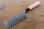 Masakage Kiri VG10 Damasco Nakiri  170mm Mango de Magnolia - Japanny-SP