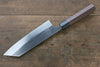 Shungo Ogata SG2 Kurouchi Terminado Negro Bunka  180mm Mango de Shitan - Japanny-SP