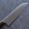 Kanetsune Ichizu VG10 Santoku  180mm Mango de Madera de Pakka Cafe - Japanny-SP