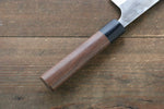 Shungo Ogata SG2 Kurouchi Terminado Negro Bunka  180mm Mango de Shitan - Japanny-SP