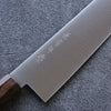 Kanetsune Ichizu VG10 Santoku  180mm Mango de Madera de Pakka Cafe - Japanny-SP