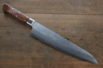 Sakai Takayuki VG10 de 33 Capas Damasco Gyuto 240mm Mango de Ironwood del desierto(modelo sugihara) - Japanny-SP