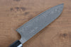 Masakage Kumo VG10 Damasco Santoku  165mm Mango de Shitan - Japanny-SP