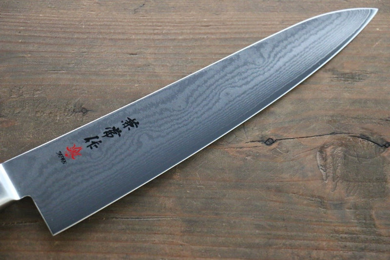 Kanetsune VG10 de 33 Capas Damasco Gyuto  210mm Mango de Plastico - Japanny-SP