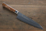 Sakai Takayuki VG10 de 33 Capas Damasco Gyuto 180mm Mango de Ironwood del desierto(modelo sugihara) - Japanny-SP