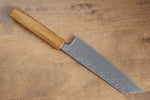 Seisuke Tsukikage AUS10 Terminado Migaki Damasco Martilleado Bunka  170mm Mango de Roble - Japanny-SP