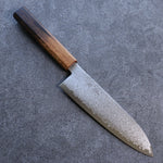 Seisuke VG10 Damasco Santoku  180mm Mango de Arce quemado - Japanny-SP