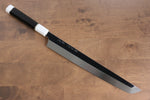 Sakai Takayuki Kageuchi Honyaki Calma Aguas Acero Blanco No.2 Terminado de Espejo Sakimaru Yanagiba  300mm Mango de Ebano con doble anillo de buffalo acuatico Con funda - Japanny-SP