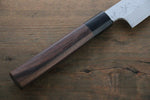 Hideo Kitaoka Acero Azul No.2 Damasco Kiritsuke Yanagiba  270mm Mango de Shitan - Japanny-SP