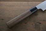 Hideo Kitaoka Acero Azul No.2 Damasco Yanagiba  300mm Mango de Shitan - Japanny-SP