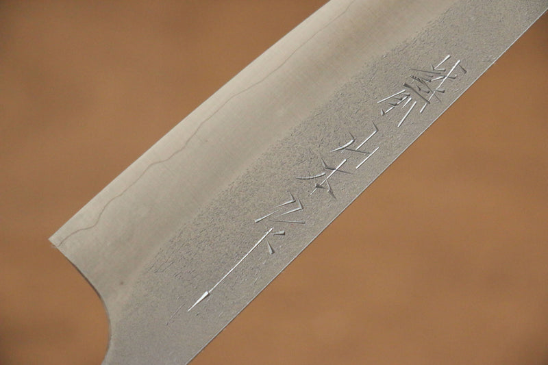 Nao Yamamoto VG10 Nashiji Damasco Petty-Utilitario  140mm Mango de Nogal - Japanny-SP