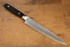 Seisuke PRO-J VG10 Martillado Rebanador  210mm Mango de Micarta Negra - Japanny-SP