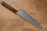 Seisuke VG10 Damasco con Terminado de Espejo Gyuto  210mm Mango de Roble - Japanny-SP