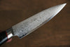 Seisuke Saiun VG10 Damasco Tallador  90mm Mango de Micarta Negra - Japanny-SP