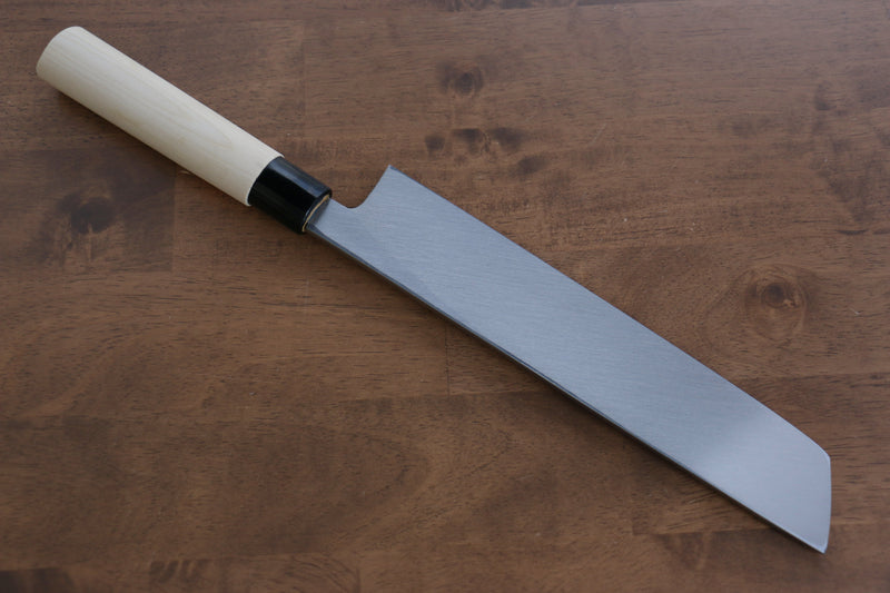 Sakai Takayuki Kasumitogi Acero Blanco Hamokiri  270mm Mango de Magnolia - Japanny-SP