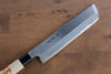 Sakai Takayuki Kasumitogi Acero Blanco Hamokiri  240mm Mango de Magnolia - Japanny-SP