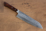 Kunihira Tanzo VG1 Martillado Gyuto  180mm Mango de Caoba - Japanny-SP