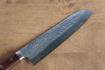 Kunihira Tanzo VG1 Martillado Gyuto  180mm Mango de Caoba - Japanny-SP